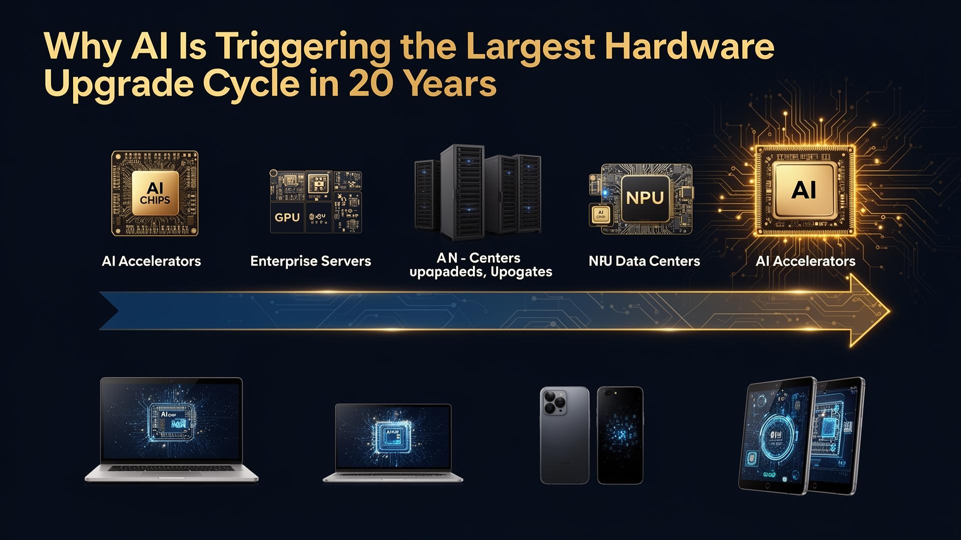 Computer Hardware Components Cycle Why AI Is Triggering the Largest Hardware Upgrade Cycle in 20 Years ...